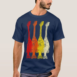 おもしろいヴィンテージフィッシュベースギター941 Tシャツ