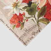 おもしろいヴィンテージフローラ任意の目的パーティー組織 薄葉紙 (詳細)