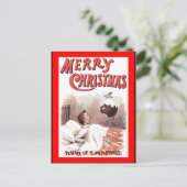 おもしろいヴィンテージヨーロッパ ポストカード (スタンド正面)