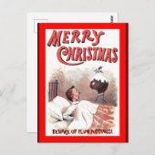 おもしろいヴィンテージヨーロッパ ポストカード (正面/裏面)