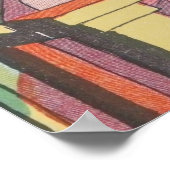 おもしろいヴィンテージレトロ漫画 ポスター (角)