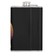 おもしろいヴィンテージローンボ遊ール時、スキットル フラスク (裏面)