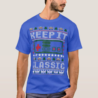 おもしろいヴィンテージ保ITクラシック Gaming Abugy Christma Tシャツ