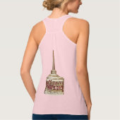 おもしろいヴィンテージ精子油 タンクトップ (裏面)