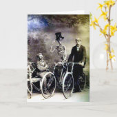 おもしろいヴィンテージ誕生日カード カード (黄色い花)