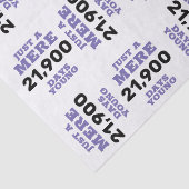 おもしろいヴィンテージ誕生日 薄葉紙 (詳細)