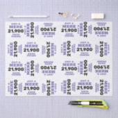 おもしろいヴィンテージ誕生日 薄葉紙 (クラフト)