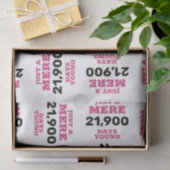 おもしろいヴィンテージ誕生日 薄葉紙 (ギフト)
