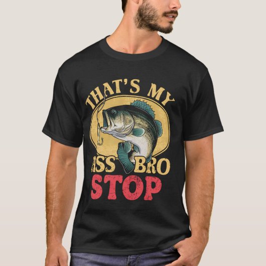 おもしろいヴィンテージ釣りミーム Tシャツ (正面)