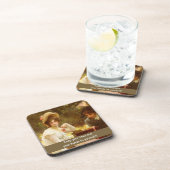 おもしろいヴィンテージ飲み物用コースター コースター (右側)