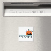 おもしろいヴィンテージ魚釣り愛好家 マグネット (インサイチュ (食洗機))