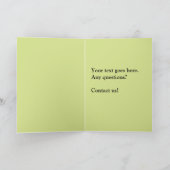 おもしろいヴィンテージ21歳の誕生日 カード (内部)