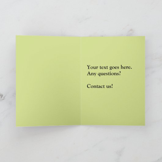 おもしろいヴィンテージ21歳の誕生日 カード (内部)