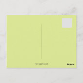 おもしろいヴィンテージ21歳の誕生日 ポストカード (裏面)