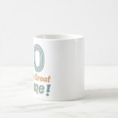 おもしろいヴィンテージ70誕生日 コーヒーマグカップ (中央)