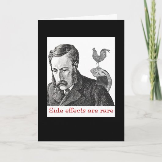 おもしろいヴィンテージ カード (正面)