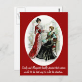 おもしろいヴィンテージ ポストカード (正面/裏面)