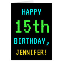 おもしろいヴィンテージ/レトロビデオゲームのルック15誕生日