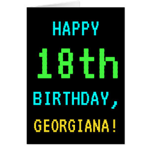 おもしろいヴィンテージ/レトロビデオゲームのルック18誕生日