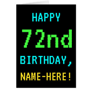 おもしろいヴィンテージ/レトロビデオゲーム72nd誕生日