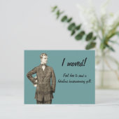 おもしろいヴィンテージ 案内ポストカード (スタンド正面)