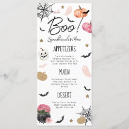 おもしろいー！スポオクタキュラ誕生日ハロウィンメニュー メニュー