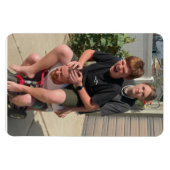 おもしろい一家 マグネット (横)