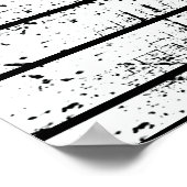 おもしろい不機嫌猫らせん目 ポスター (角)