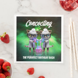 おもしろい不機嫌猫サイエンティスト誕生日