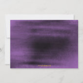 おもしろい不気味なハロウィーンの衣装パーティの招待状 招待状 (裏面)