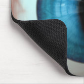 おもしろい不気味なブルーアイボール風変わり-,無味ギフト マウスパッド (コーナー)