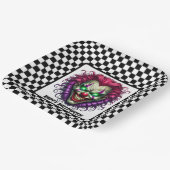 おもしろい不気味な怖いピエロ顔ハロウィーン紙プレート ペーパープレート (傾斜あり)