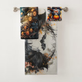 おもしろい不気味ハロウィンバスタオルセット バスタオルセット (インサイチュ)