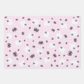 おもしろい不気味ハロウィーンギフト包装紙 ラッピングペーパーシート (正面3)