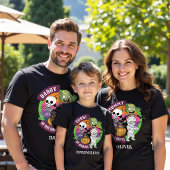 おもしろい不気味ハロウィーンモンスターマンガ子供の誕生日 Tシャツ