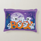 おもしろい不気味幽霊 アクセントクッション (裏面)