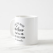 おもしろい世界で最高の義母母の日ギフト コーヒーマグカップ (正面左)