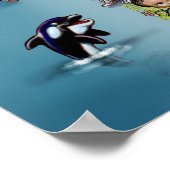 おもしろい世界地図 ポスター (角)