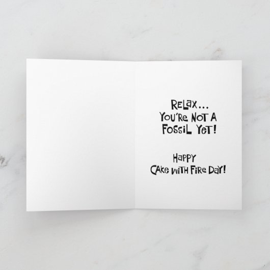 「おもしろい丘の上」 カード (内部)