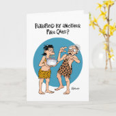 「おもしろい丘の上」 カード (黄色い花)