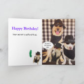 おもしろい丘の上 カード (内部)