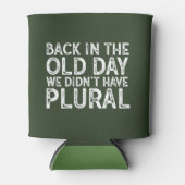 おもしろい丘を越えて昔のヴィンテージ 缶クーラー (正面)