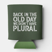 おもしろい丘を越えて昔のヴィンテージ 缶クーラー (裏面)