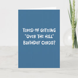 「おもしろい丘を越えて」59誕生日 カード