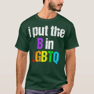 おもしろい両性愛者LGBTQ Tシャツ