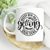 おもしろい乱雑なパンと物完了 コーヒーマグカップ