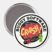 おもしろい乳母車 マグネット (正面/裏面)