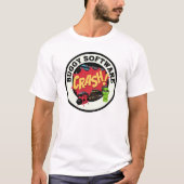 おもしろい乳母車 Tシャツ (正面)