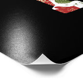 おもしろい亀のクリスマス フォトプリント            (角)