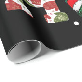 おもしろい亀のクリスマス ラッピングペーパー (ロールコーナー)